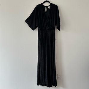 NWT Red Dress Sparkling Standards Black Jumpsuit